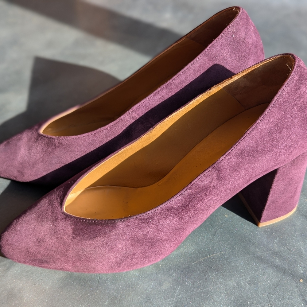Sézane Mauve Alice Heels